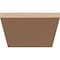Ekena Millwork 6in. W x 4in. H x 28in. L Concord Woodgrain TimberThane Rafter Tail, Primed Tan RFTUR06X04X28CONRCPR - alternate 3